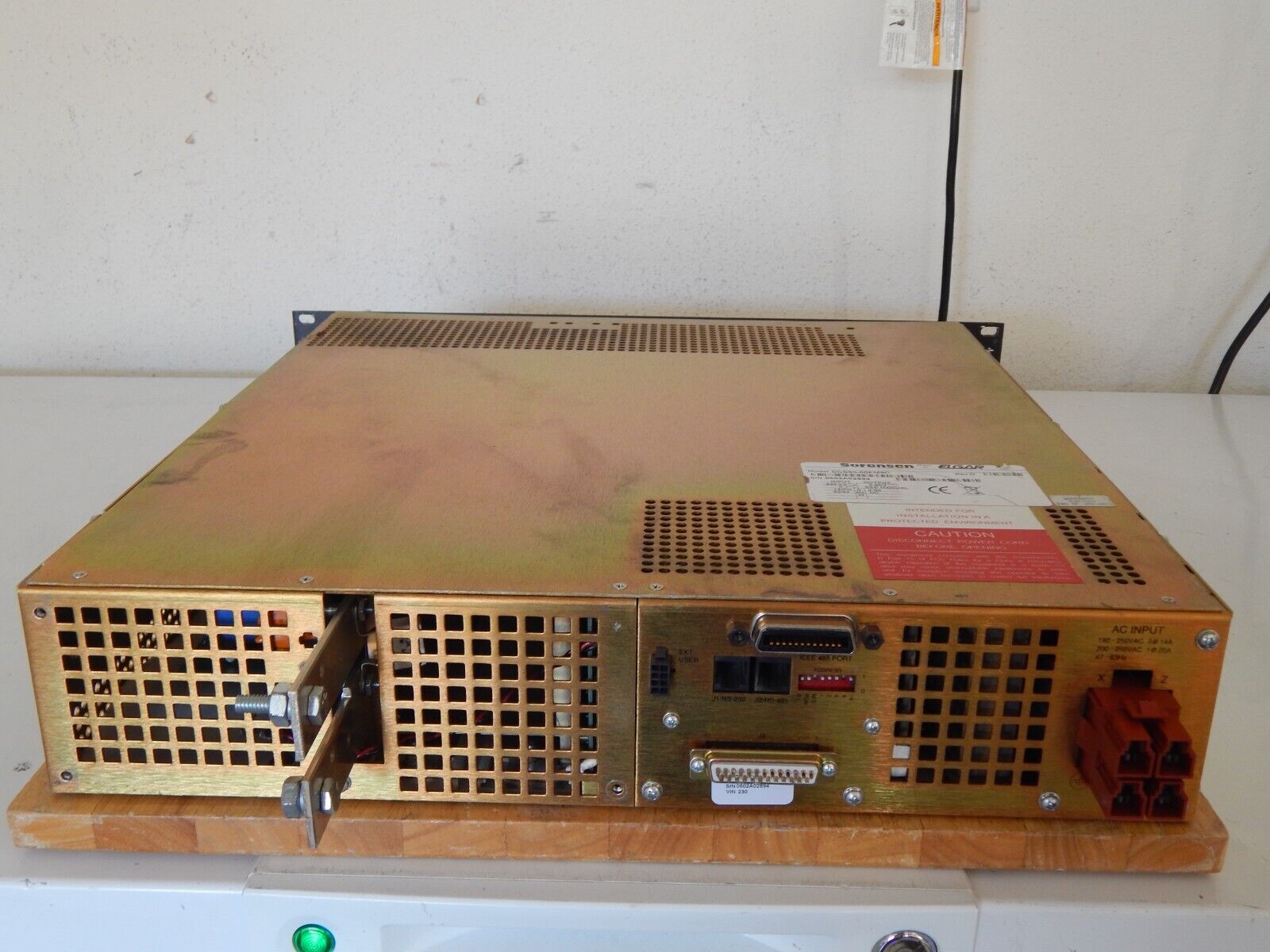 Sorensen DCS60-50E M9C Power Supply 0-60V 0-50A Sorensen DCS60-50E M9C Power Supply 0-60V 0-50A
